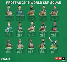 The south africa cricket team is scheduled to tour india in october 2019 to play three test matches. Amla Markram Included In Proteas World Cup Squad