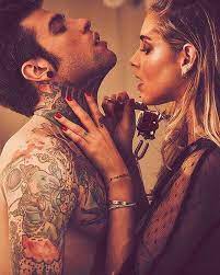 Painfully Beautiful Tattooed Couples Photography Tattoo Posters Couple Photography