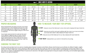 nike dri fit compression shorts size chart fitness and workout