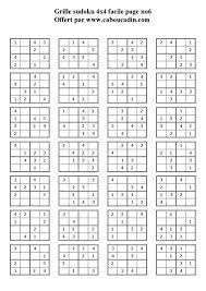 Maybe you would like to learn more about one of these? Grille 4x4 Niveau Facile Page 6 Grille De Sudoku