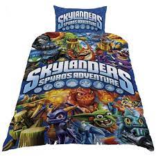 Skylanders 3pc twin bed sheets setyour son will love this new sky landers twin sheet set.product details: Skylanders Duvet Cover Spyro Bedding Set Children S Single Bed Linen