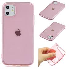 Transparent Jelly Mobile Phone Case For Iphone 11 Pro Max 6 5 Inch Pink Iphone 11 Pro Max 6 5 Inch Cases Guuds Iphone Cases Iphone Pink Iphone