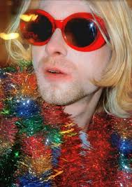 Kurt Cobain Red Sunglasses Kurt Cobain Nirvana Nirvana Kurt Cobain