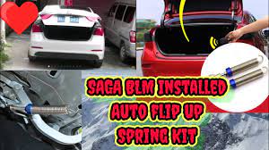 Maybe you would like to learn more about one of these? Proton Saga Blm Flx Installed Auto Flip Up Spring Kit Bonet Belakang Auto Buka Youtube