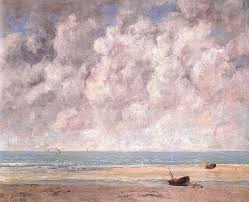 Gustave Courbet La Mer Calme Comment Peindre Peintures Francaises Peinture Ciel