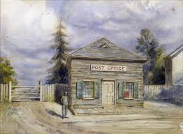 Post Office 1827 Ca 1830 Adelaide St E S Side Betw Jarvis George Sts Old Toronto Post Office Adelaide