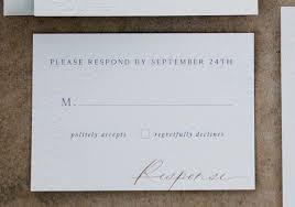 Wedding Rsvp Card Wording Tips And Examples