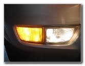 For canada 122 '04 4runner_u (l/o 0409) headlights to turn on the following lights: Toyota 4runner Front Turn Signal Fog Light Bulb Replacement Guide 2003 To 2009 Model Years Picture Illustrated Automotive Maintenance Instructions