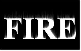 Next, click on the yellow notebook icon. Flaming Hot Fire Text In Photoshop
