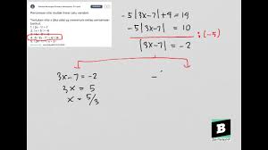 Sampai disini kalian sudah berhasil mendaftar akun tiktok, selanjutnya kita ke tutorial cara mendapatkan saldo dana gratis di event tiktok dibawah ini. Tentukan Nilai X Jika Ada Yg Memenuhi Setiap Persamaan Berikut 1 2x 1 7 Youtube