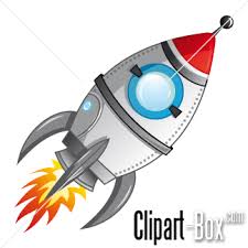 Clipart Cartoon Rocket Rocket Tattoo Rocket Ship Tattoo Retro Rocket