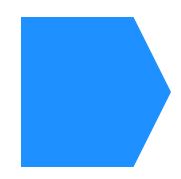 Pentagon shape polygon free content, pentagon s, blue, angle, text png. Required Pentagon Shape With Right Direction Css And Html Stack Overflow