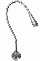 3 Watt Led Gooseneck Reading Light Wall Mount With Push Switch Wall Mounted Reading Lights Reading Light Lamp