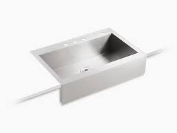 Colorful ukrainian alphabet flash cards have both capital and lower case letters along with picture and word for beginning sounds. K 3942 1 Vault Apron Front Top Mount Sink With Single Faucet Hole Kohler