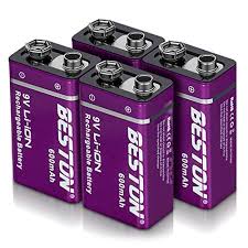 important huizhou huiderui lithium battery technology co. Beston 9 Volt Rechargeable Lithium Ion Batteries With High Capacity Compatible With Smoke Alarms Microphone Toys Remotes Medical Devices Multimeter Interphone And More 4 Packs Buy Online In Faroe Islands At Faroe Desertcart Com