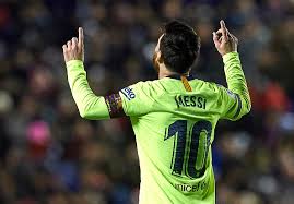 90'+3' ¡tarjeta amarilla para pique y para yerry mina! Messi Vs Levante Records Galore For Barca Star After Hat Trick Against Levante The Sportsrush