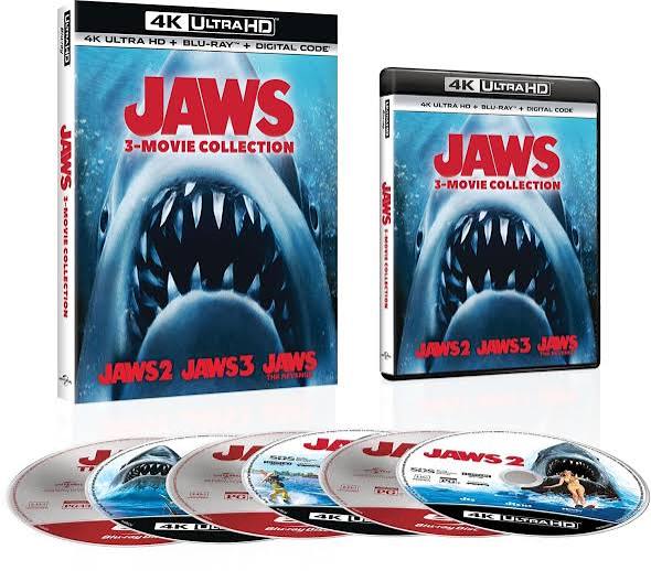 Jaws 2-4 (A 3-Movie Collection 4k UHD / Blu-Ray) – DiabolikDVD