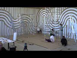Artist Rooms Sol Lewitt Wall Drawing 1136 Installation Timelapse - Youtube Wall Drawing Public Art Turner Contemporary