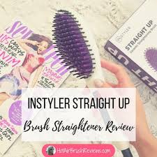 Let's get one thing clear: Instyler Straight Up Ceramic Hair Straightening Brush Review