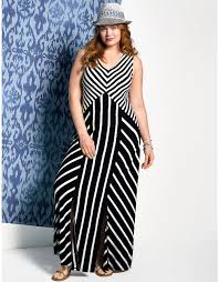Lane Bryant Plus Size Outfits Plus Size Dresses Striped Maxi Dresses