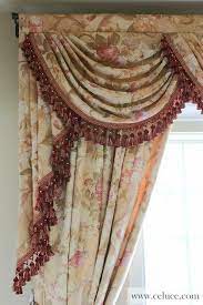 Get it as soon as tomorrow, may 11. Pink Floral Overlapping Swags And Jabots Victorian Curtains Curtains Floral Swag