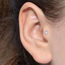 2mm White Opal Nose Stud Nose Ring 16 Gauge Cartilage Etsy Opal Nose Stud Tragus Earrings Tragus