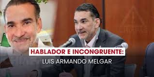 Hablador e incongruente: Luis Armando Melgar