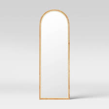 The bathroom mirror is an often overlooked, yet essential component of the bathroom. 20 X60 Wood Wall Mirror Opalhouse Target