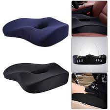 Car Cushions Memory Foam Seat Car Office Seat Chair Beauty Hip Hemorrhoid Pad Reduce Tailbone Pressure Relieve Lower Back Car Office Car Cushion Office Seating