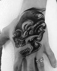 Tribal skull tattoos are one of the older classic designs out there alongside the traditional skull tattoo. 50 Tribal Skull Tattoos For Men Masculine Design Ideas