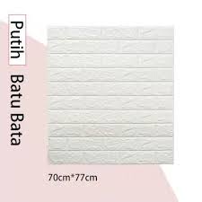 Check out our 3d brick wallpaper selection for the very best in unique or custom, handmade pieces from our wall décor shops. Wallpaper Foam 3d Bata Putih White Brick Panel Classic Brickfoam Shopee Indonesia