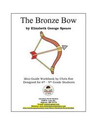 The main character in the book. 8 The Bronze Bow Unit Study Ideas Bronze Study Unit Literature