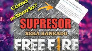 15, 30 o 45% de aumento en la velocidad de caída antes de abrir el paracaídas. Es Baneable Usar El Supresor En Free Fire Como Activar Supresor En Android Youtube