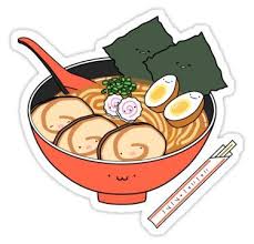Cute Ramen Pigu Sticker Printable Stickers Girl Stickers Tumblr Stickers