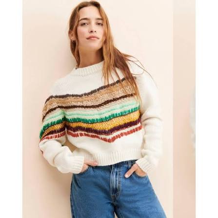 Mandinga Abacus Earth Pullover Organic Knit Sweater Size M Sustainable  Fashion – Finds For You