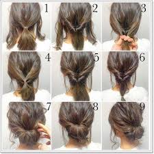 To make a hair bungee, slip two bobby pins onto a hair elastic. 36 Fuss Free Messy Buns You Can Rock From Day To Night