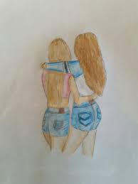 Makkelijk tekenspulmarianmakkelijk in elkaar te zetten en gebruikt papier is mooi af te. Super Leuk En Makkelijk Om Te Maken Ook Leuk Als Een Kado Voor Je Bff Schattige Tekeningen Bff Meiden Tekeningen