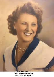 Leona Augusta “Lee” Osherhoski Knettle (1925-2018)