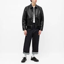 Beams Plus Mil Leather Blouson Blouson Retail Fashion Leather