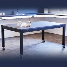 Our furniture legs can be used under dining tables, desks, coffee tables, kitchen counters and islands, vanities, end tables, benches and more. Ropox Height Adjustable Kitchen Table Frame Assistive Technology Australia Ilc Nsw