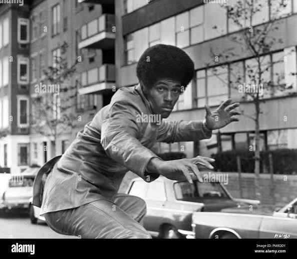 Studio released publicity film still from "Three the Hard Way" Jim Kelly  1974 Three C's Service Company File Reference # 31955 509THA Stock Photo -  Alamy