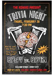 Add your logo, your text and swap … Trivia Night Flyer On Behance