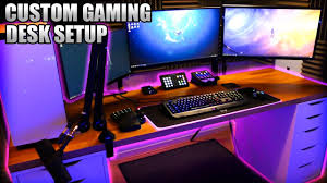 This post may contain affiliate links. Building A Custom Gaming Desk For Gaming And Editing Desk Build Ikea Alex And Karlby Youtube