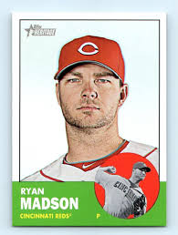 2012 Topps Heritage Ryan Madson Cincinnati Reds #341
