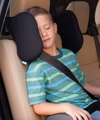 The Black Booster Seat Headrest Provides Road Trip Comfort For Older Children Booster Seat Grown Children Backless Booster Seat