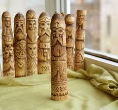 Njord God Wooden Linden Statue Njord Protection Norse God Of The Sea Sailors And Fishermen Handmade Wood Carving Viking Talisman Vikings Statue Norse Goddess Statue