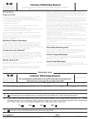 The irs form w4 is a common yearly federal tax form established and updated by the internal revenue service (irs). Fillable Form W 4v Voluntary Withholding Request Printable Pdf Download