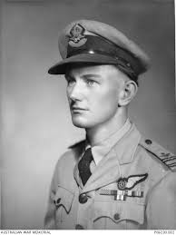 Portrait of 406195 Flight Lieutenant (Flt Lt) Cyril Raymond Davies, 14  Squadron RAAF. Flt Lt ...