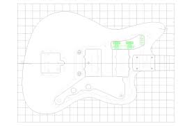 Until this weekend, this guitar looked like this: Fender Jazzmaster Guitar Templates Electric Herald