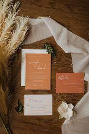 Terracotta Wedding Invitation Suite Printable Desert Wedding Etsy Desert Wedding Invitation Wedding Invitations Boho Wedding Invitation Suite